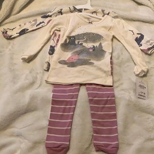 Carter's Toddler Girls' 4pc Arctic Friends Pajama Set 18 month